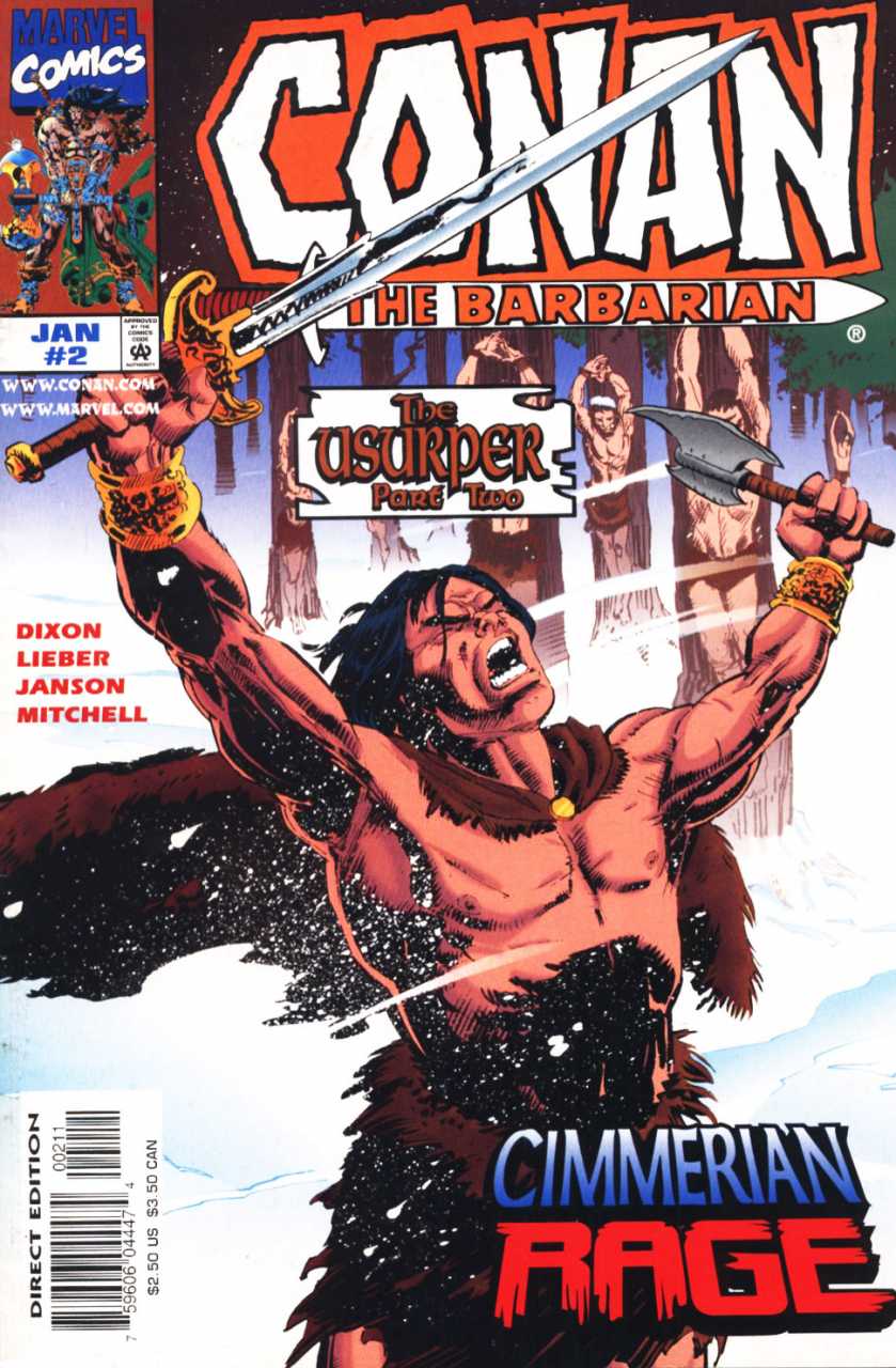 Conan The Barbarian The Usurper SET: Issues 1 - 3