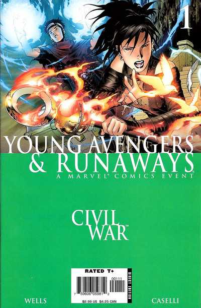 Civil War Young Avengers And Runaways SET: Issues 1 - 4